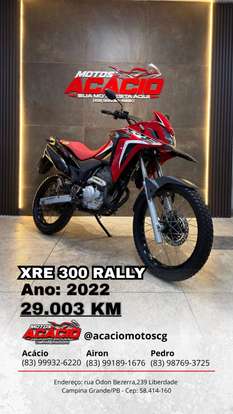 HONDA-XRE 300 RALLY-2022