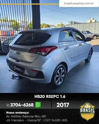 HYUNDAI-HB20-1.6 R SPEC 16V FLEX 4P MANUAL HYUNDAI-HB20-2016