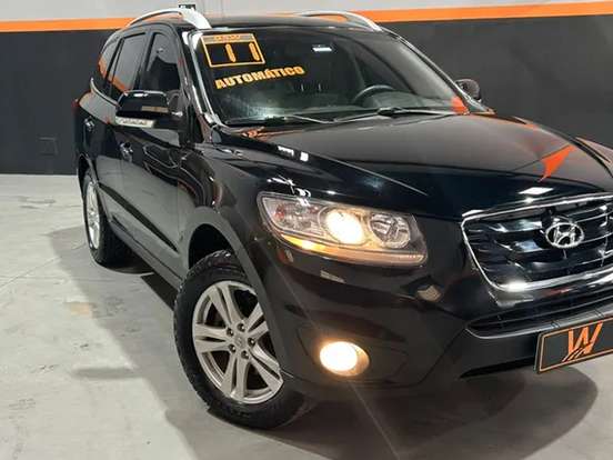 HYUNDAI-SANTA FÉ-3.5 MPFI GLS 7 LUGARES V6 24V 285CV GASOLINA 4P AUTOMÁTICO HYUNDAI-SANTA FÉ-2010