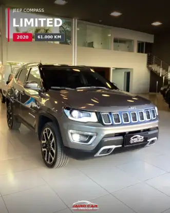 JEEP-COMPASS-2.0 16V DIESEL LIMITED 4X4 AUTOMÁTICO JEEP-COMPASS-2019