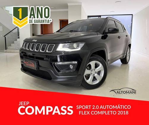 JEEP COMPASS 2.0 16V FLEX SPORT AUTOMÁTICO