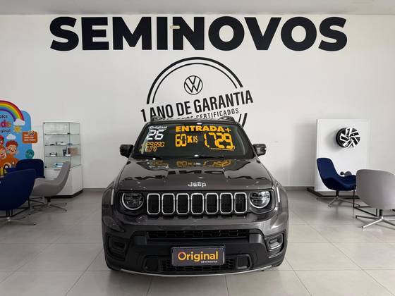 JEEP RENEGADE 1.3 T270 TURBO FLEX LONGITUDE AT6