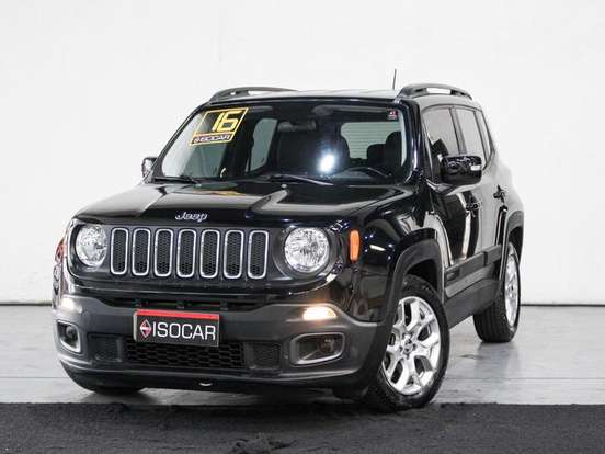 JEEP-RENEGADE-1.8 16V FLEX LONGITUDE 4P AUTOMÁTICO JEEP-RENEGADE-2015