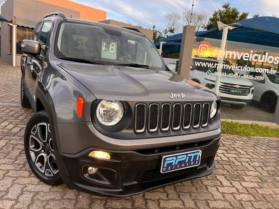 JEEP RENEGADE 1.8 16V FLEX LONGITUDE 4P AUTOMÁTICO