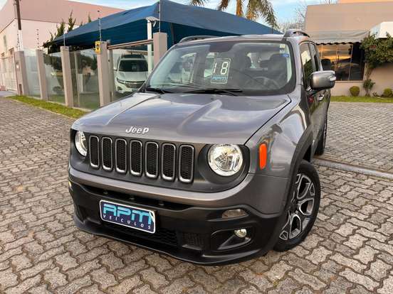 JEEP-RENEGADE-1.8 16V FLEX LONGITUDE 4P AUTOMÁTICO JEEP-RENEGADE-2018