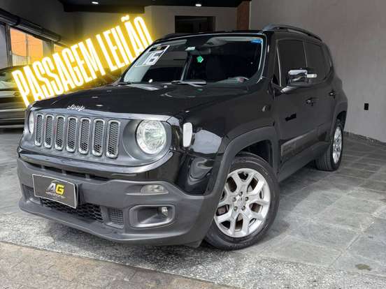 JEEP-RENEGADE-1.8 16V FLEX LONGITUDE 4P AUTOMÁTICO JEEP-RENEGADE-2016