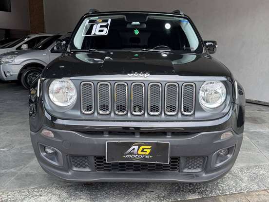 JEEP-RENEGADE-1.8 16V FLEX LONGITUDE 4P AUTOMÁTICO JEEP-RENEGADE-2016