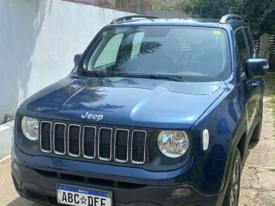 JEEP-RENEGADE-1.8 16V FLEX LONGITUDE 4P AUTOMÁTICO JEEP-RENEGADE-2019