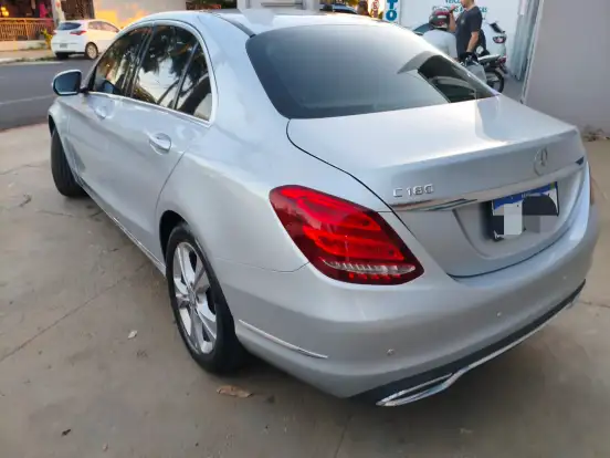 MERCEDES-BENZ-C 180-1.6 CGI 16V TURBO GASOLINA 4P AUTOMÁTICO MERCEDES-BENZ-C 180-2015