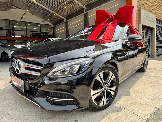 MERCEDES-BENZ C 180 1.6 CGI 16V TURBO FLEX 4P AUTOMÁTICO