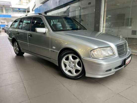 MERCEDES-BENZ-C 230 K-2.3 KOMPRESSOR TOURING GASOLINA 4P AUTOMÁTICO MERCEDES-BENZ-C 230 K-1998