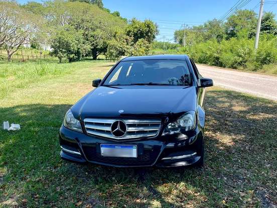 MERCEDES-BENZ-C 180-1.8 CGI CLASSIC 16V TURBO GASOLINA 4P AUTOMÁTICO MERCEDES-BENZ-C 180-2012