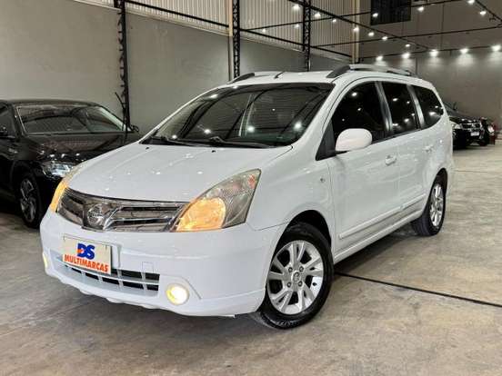 NISSAN-GRAND LIVINA-1.8 SL 16V FLEX 4P AUTOMÁTICO NISSAN-GRAND LIVINA-2012