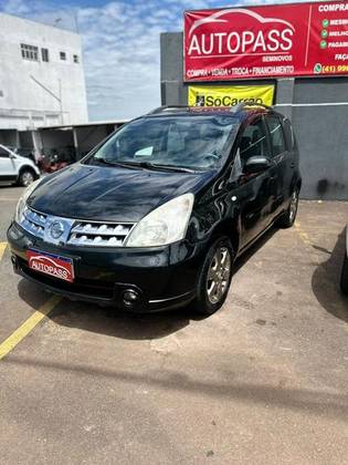 NISSAN LIVINA 1.8 SL 16V FLEX 4P AUTOMÁTICO