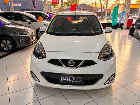 NISSAN-MARCH-1.6 SL 16V FLEX 4P XTRONIC NISSAN-MARCH-2018