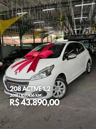 PEUGEOT 208 1.2 ACTIVE 12V FLEX 4P MANUAL