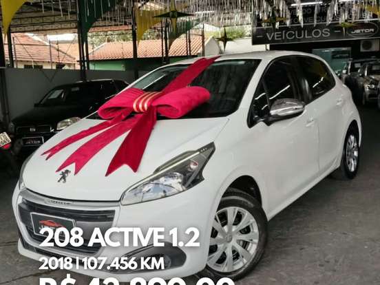 PEUGEOT-208-1.2 ACTIVE 12V FLEX 4P MANUAL PEUGEOT-208-2018