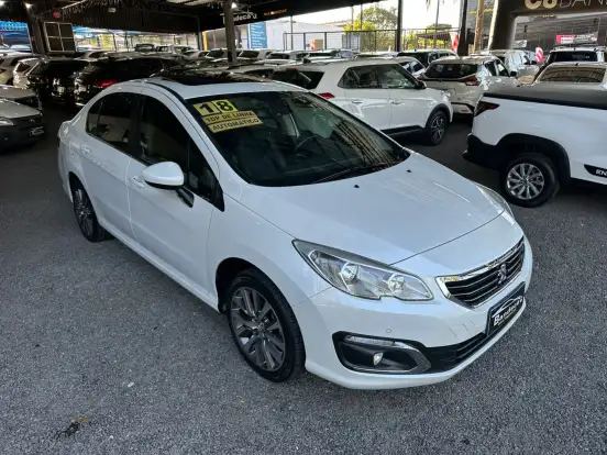 PEUGEOT-408-1.6 GRIFFE 16V TURBO FLEX 4P AUTOMÁTICO PEUGEOT-408-2018