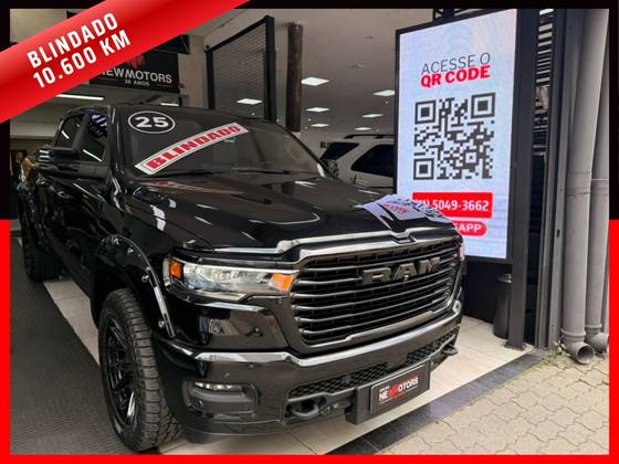 RAM 1500 3.0 HURRICANE 6 BITURBO GASOLINA LARAMIE NIGHT EDITION CD 4X4 AUTOMÁTICO