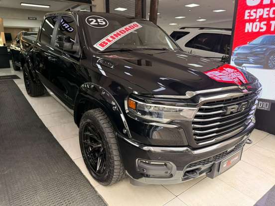 RAM-1500-3.0 HURRICANE 6 BITURBO GASOLINA LARAMIE NIGHT EDITION CD 4X4 AUTOMÁTICO RAM-1500-2024