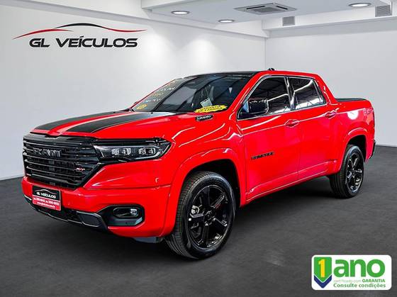 RAM RAMPAGE 2.0 HURRICANE 4 TURBO GASOLINA R/T 4X4 AUTOMÁTICO