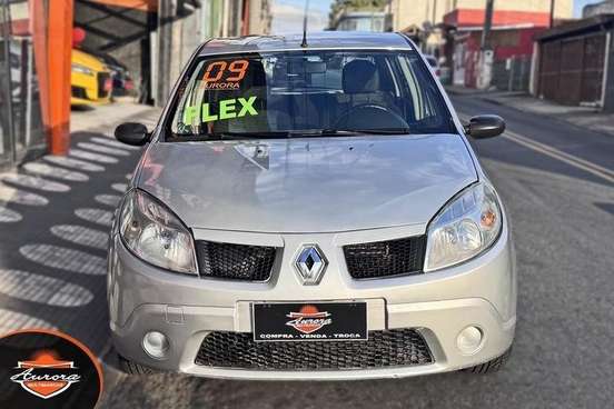 RENAULT-SANDERO-1.6 EXPRESSION 8V FLEX 4P MANUAL RENAULT-SANDERO-2008