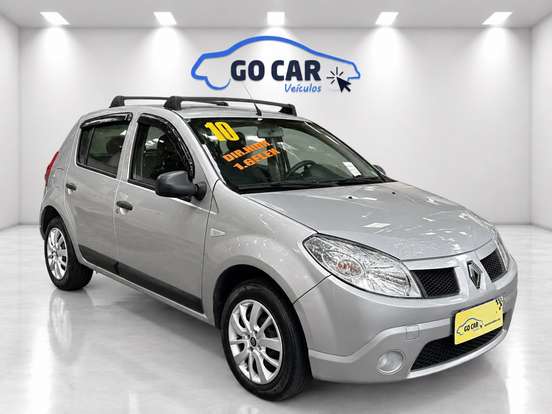 RENAULT-SANDERO-1.6 EXPRESSION 8V FLEX 4P MANUAL RENAULT-SANDERO-2009