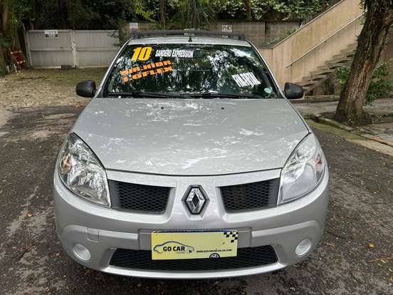RENAULT-SANDERO-1.6 EXPRESSION 8V FLEX 4P MANUAL RENAULT-SANDERO-2009