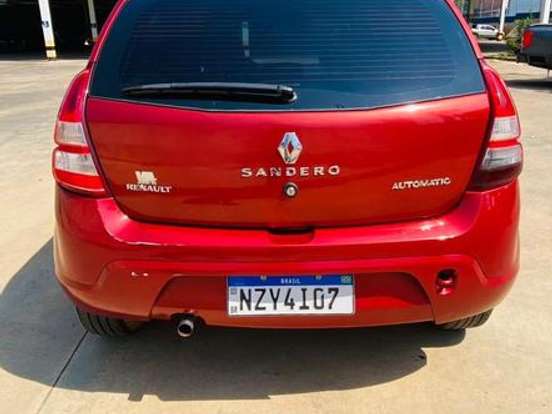 RENAULT-SANDERO-1.6 PRIVILÉGE 16V FLEX 4P AUTOMÁTICO RENAULT-SANDERO-2012