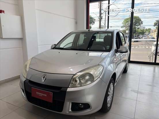 RENAULT-SANDERO-1.6 PRIVILÉGE 16V FLEX 4P AUTOMÁTICO RENAULT-SANDERO-2012