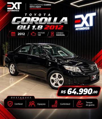 TOYOTA COROLLA 1.8 GLI 16V FLEX 4P AUTOMÁTICO
