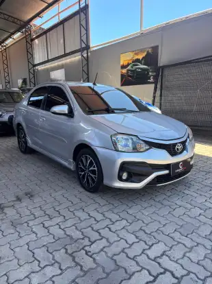 TOYOTA-ETIOS-1.5 PLATINUM 16V FLEX 4P AUTOMÁTICO TOYOTA-ETIOS-2017