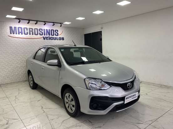 TOYOTA-ETIOS-1.5 XS SEDAN 16V FLEX 4P AUTOMÁTICO TOYOTA-ETIOS-2018