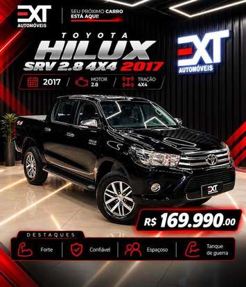 TOYOTA-HILUX-2.7 SR 4X2 CD 16V FLEX 4P AUTOMÁTICO TOYOTA-HILUX-2016