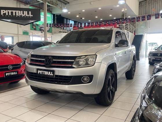VOLKSWAGEN AMAROK 2.0 HIGHLINE 4X4 CD 16V TURBO INTERCOOLER DIESEL 4P AUTOMÁTICO