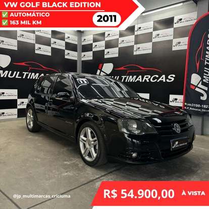 VOLKSWAGEN-GOLF-2.0 MI BLACK EDITION 8V FLEX 4P TIPTRONIC VOLKSWAGEN-GOLF-2010