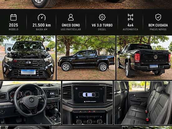 VOLKSWAGEN-AMAROK-3.0 V6 TDI DIESEL HIGHLINE CD 4MOTION AUTOMÁTICO VOLKSWAGEN-AMAROK-2024