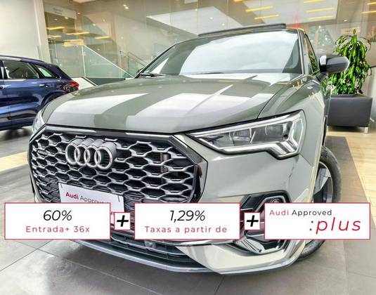 AUDI Q3 2.0 40 TFSI GASOLINA SPORTBACK PERFORMANCE BLACK QUATTRO TIPTRONIC