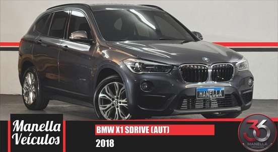 BMW-X1-2.0 16V TURBO ACTIVEFLEX SDRIVE20I 4P AUTOMÁTICO BMW-X1-2018
