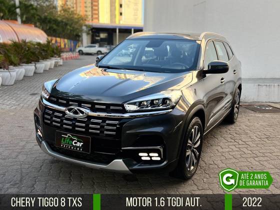 CAOA CHERY TIGGO 8 1.6 TGDI GASOLINA TXS DCT