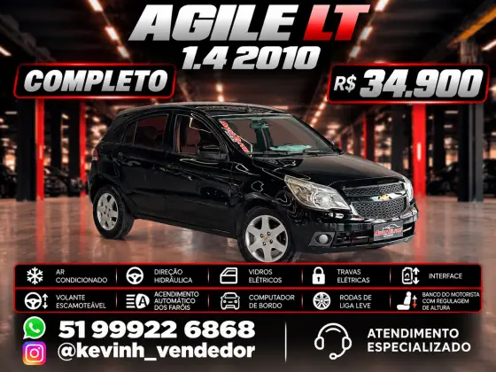 CHEVROLET AGILE 1.4 MPFI LT 8V FLEX 4P MANUAL