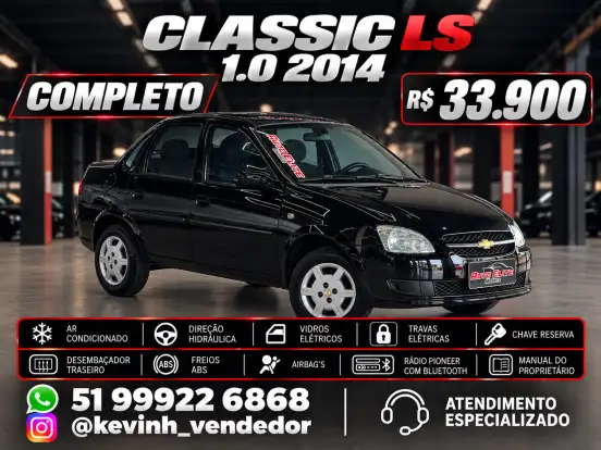 CHEVROLET-CLASSIC-1.0 MPFI LS 8V FLEX 4P MANUAL CHEVROLET-CLASSIC-2013