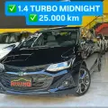 CHEVROLET CRUZE 1.4 TURBO MIDNIGHT 16V FLEX 4P AUTOMÁTICO CHEVROLET CRUZE 1.4 TURBO MIDNIGHT 16V FLEX 4P AUTOMÁTICO
