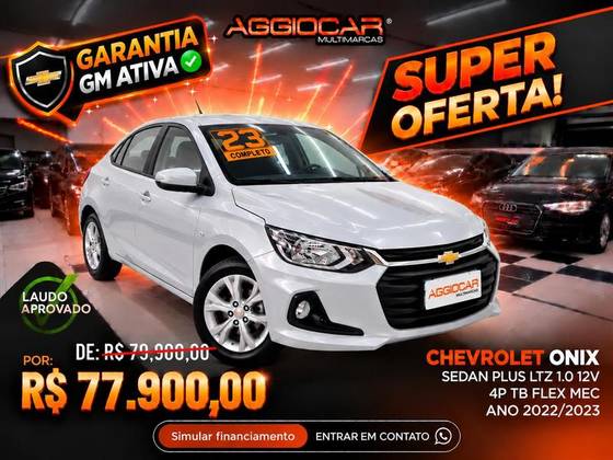 CHEVROLET ONIX 1.0 TURBO FLEX PLUS LTZ MANUAL