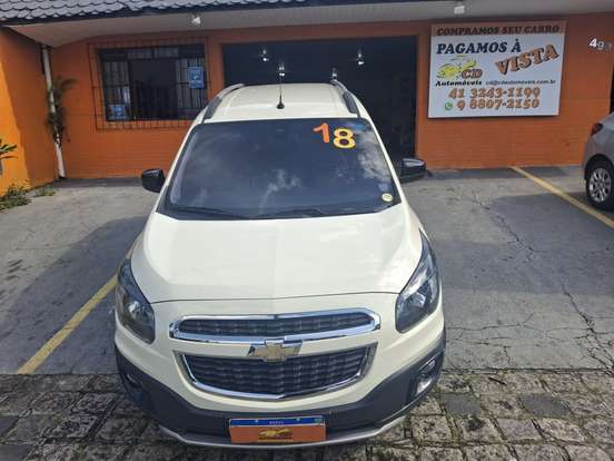 CHEVROLET-SPIN-1.8 ACTIV 8V FLEX 4P AUTOMÁTICO CHEVROLET-SPIN-2018