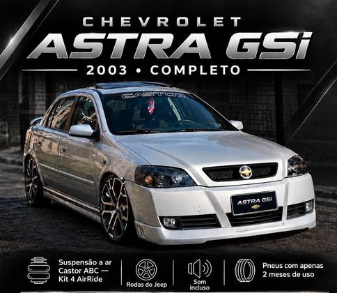 CHEVROLET ASTRA 2.0 SFI GSI 16V GASOLINA 4P MANUAL