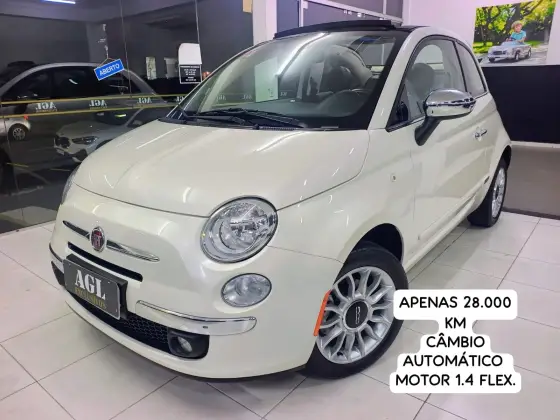 FIAT 500 1.4 CABRIO 16V FLEX 2P AUTOMÁTICO