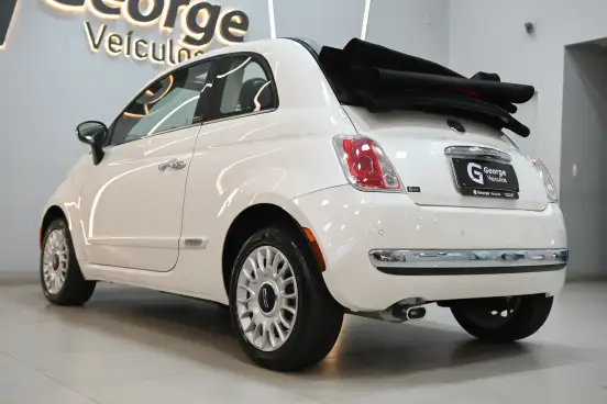 FIAT-500-1.4 CABRIO 16V FLEX 2P AUTOMÁTICO FIAT-500-2014