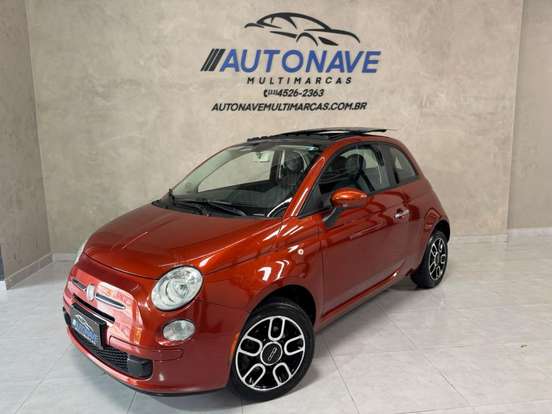 FIAT-500-1.4 CULT 8V FLEX 2P AUTOMATIZADO FIAT-500-2012
