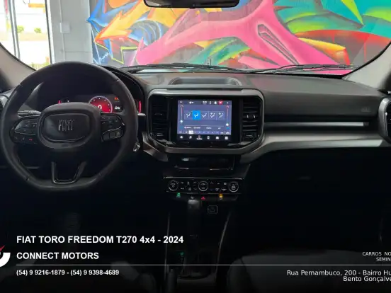 FIAT-TORO-1.3 TURBO 270 FLEX FREEDOM AT6 FIAT-TORO-2024